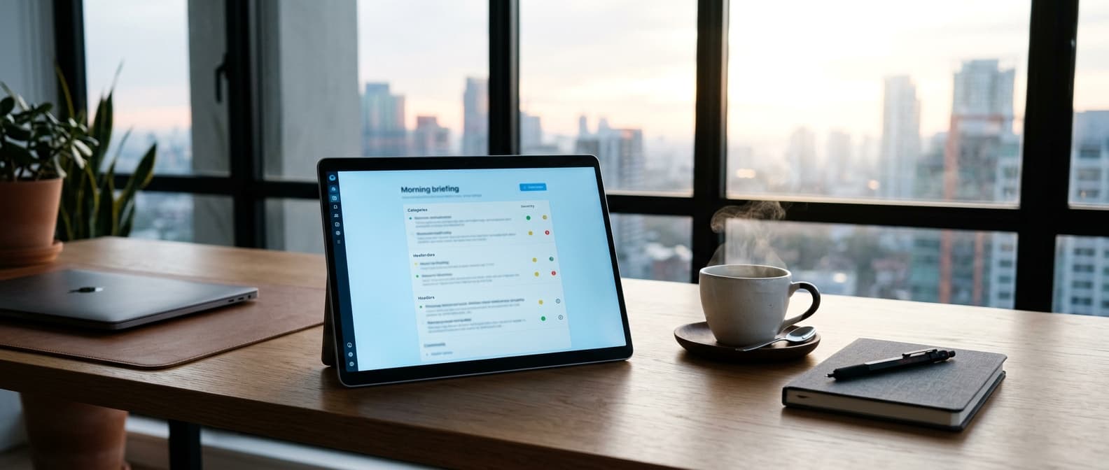 The Morning Briefing: How AI Replaces the 7am Status Meeting
